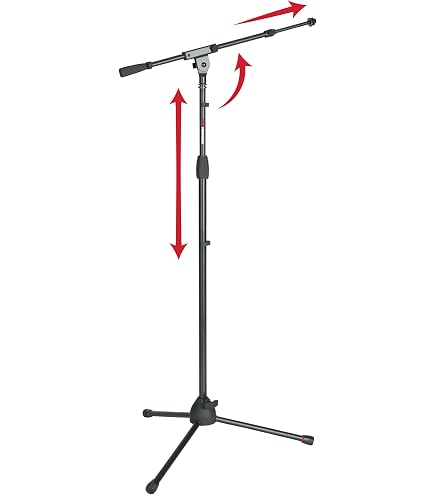 Amazon.com: K&M 23150 Tabletop Tripod Mic Stand with 5/8-inch